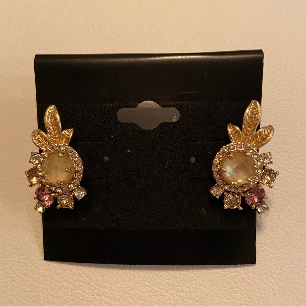 Brand New Marchesa Stud Earrings
